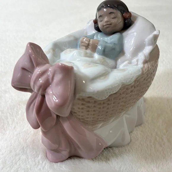 Lladro A New Treasure Girl Black Legacy